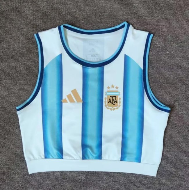Argentina 2026 World Cup Home Women Vest Jersey