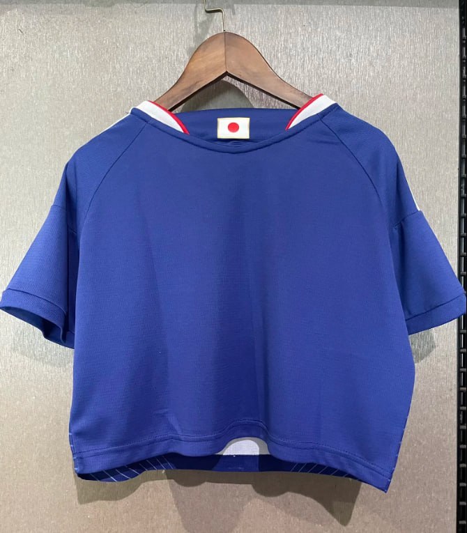 Japan 2026 World Cup Home Women Cropped Jersey