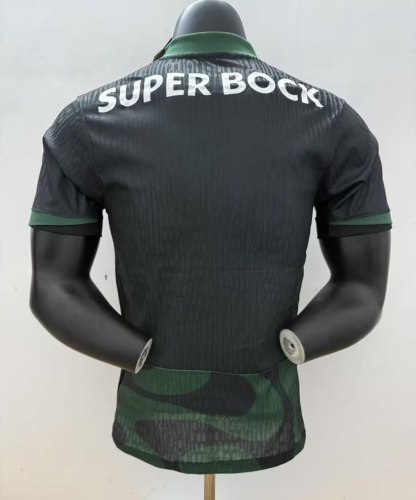 Sporting Lisbon Black Alternate Player Man Jersey 25/26