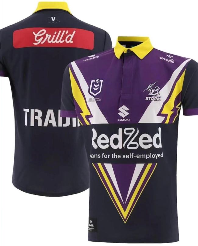 2025 Melbourne Storm Home Rugby Jersey