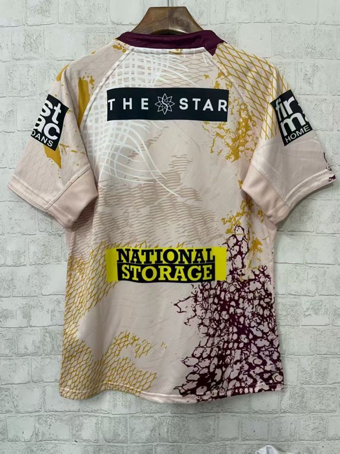 2025 Brisbane Broncos Indigenous Rugby Jersey