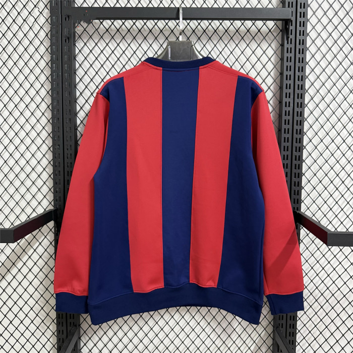 Barcelona Hoodless Sweatshirt Training Jersey 25/26
