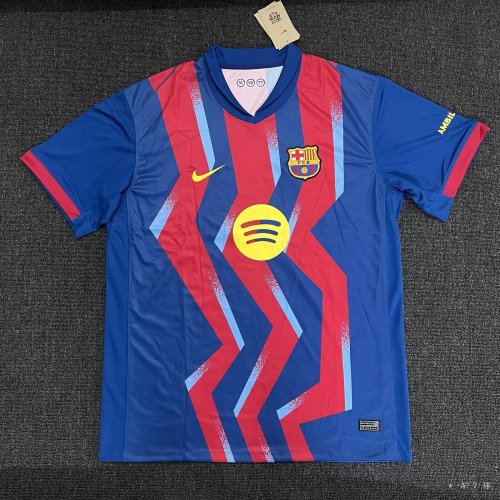 Barcelona Fourth Away Kids Suit 25/26