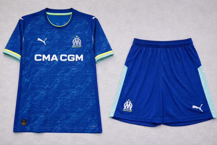 Marseille Short Sleeve Third Away Adult Suit  25/26