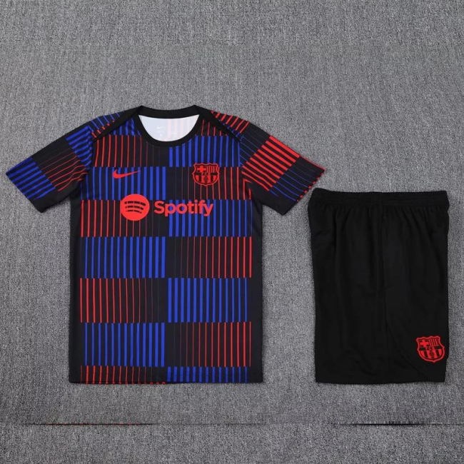 Barcelona Training Short Sleeve Suit 24/25