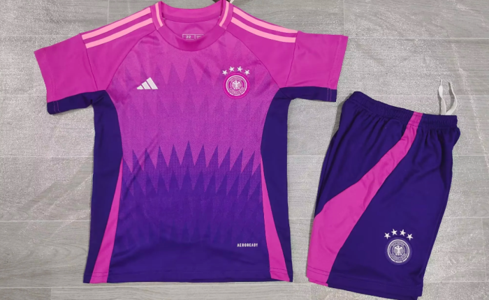 Germany Short Sleeve Away Adult Suit 24/25