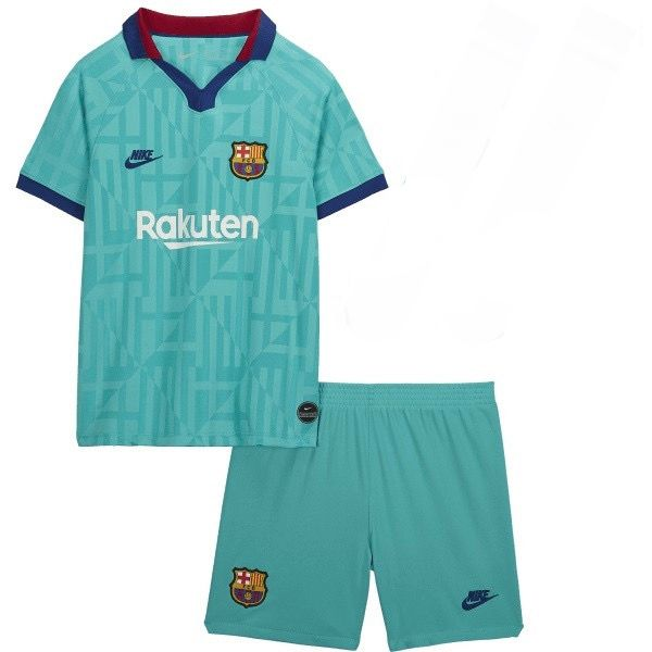 Barcelona Third Retro Short Sleeves  Adult Suit 2019/20