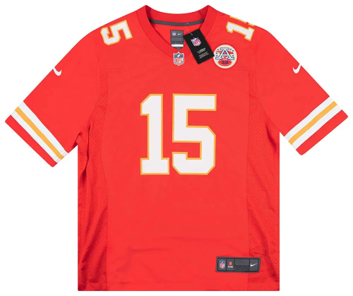 Kansas City Chiefs Mahomes NO.15 Home Jersey 2017-23