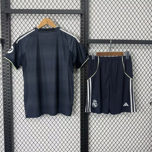 Real Madrid Short Sleeve Away Adult Suit 25/26