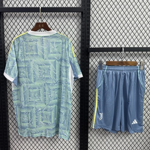 Juventus Short Sleeve Away Adult Suit 25/26