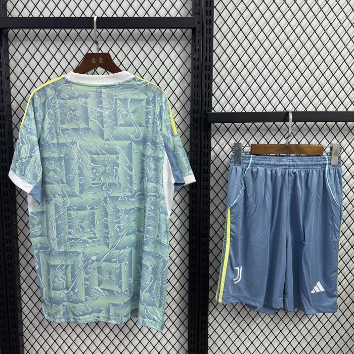 Juventus Short Sleeve Away Adult Suit 25/26