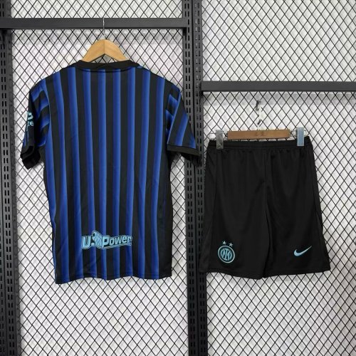 Inter Milan Short Sleeve Home Adult Suit 25/26