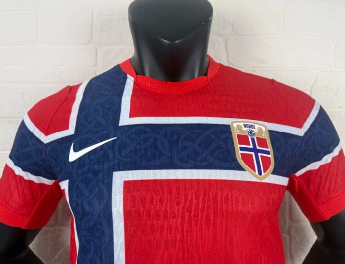Norway 2026 World Cup Home Player Version Man Jersey