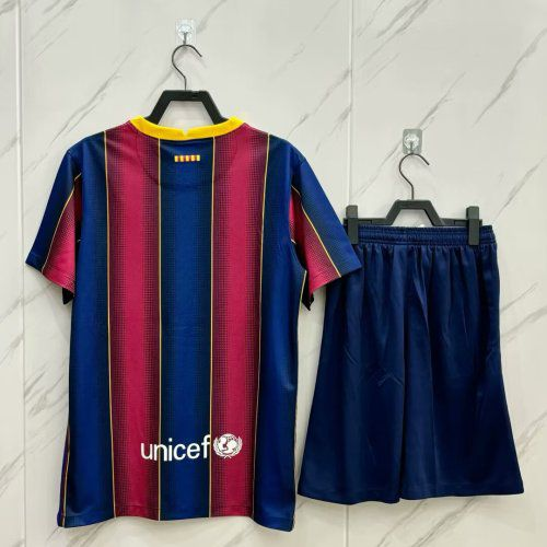 Barcelona Home Man Short Sleeves Adult Suit 20/21