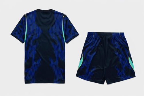 Brazil 2026 World Cup Away Short Sleeves Adult Suit