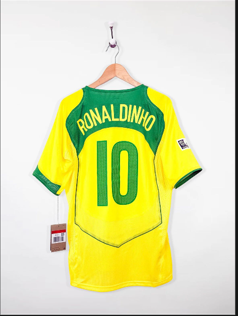 Brazil 2002 World Cup Home Kit