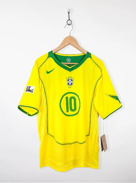 Brazil 2002 World Cup Home Kit