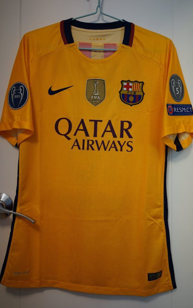 FC Barcelona 2015/16 Away Kit
