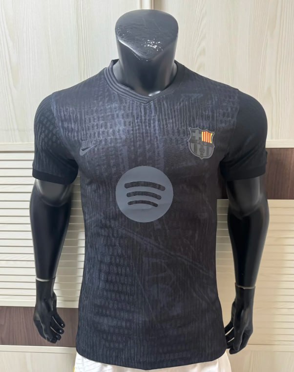 Barcelona Gaudí’s Shadow Black Concept Player Men Jersey 26/27
