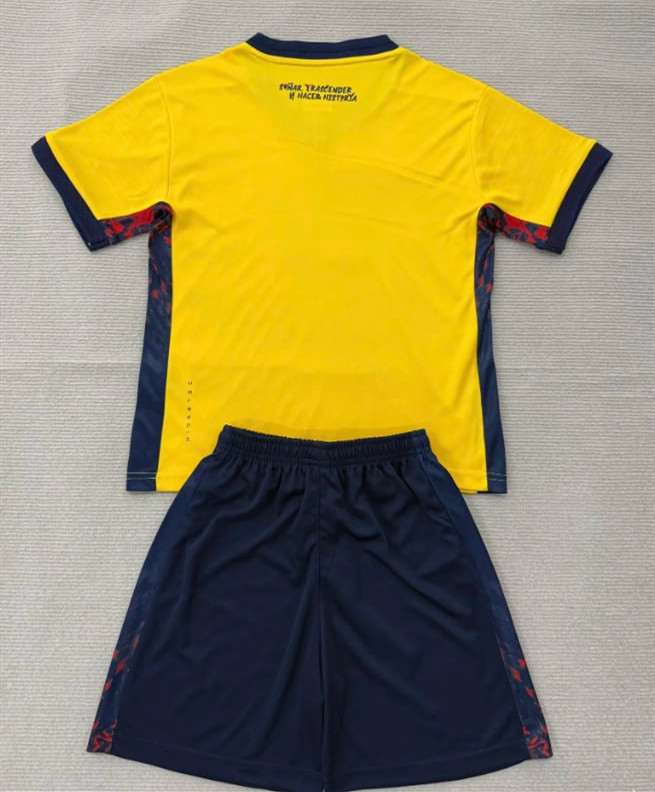 Ecuador 2026 World Cup Home Kids Suit