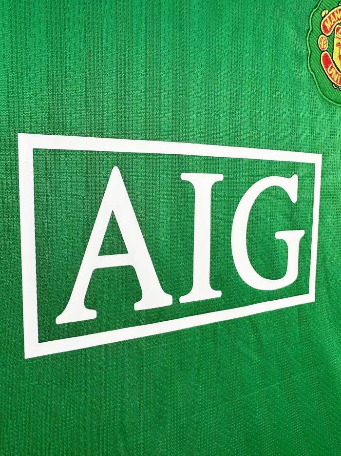 Manchester United Goalkeeper Long Sleeve Retro Jersey 07/08