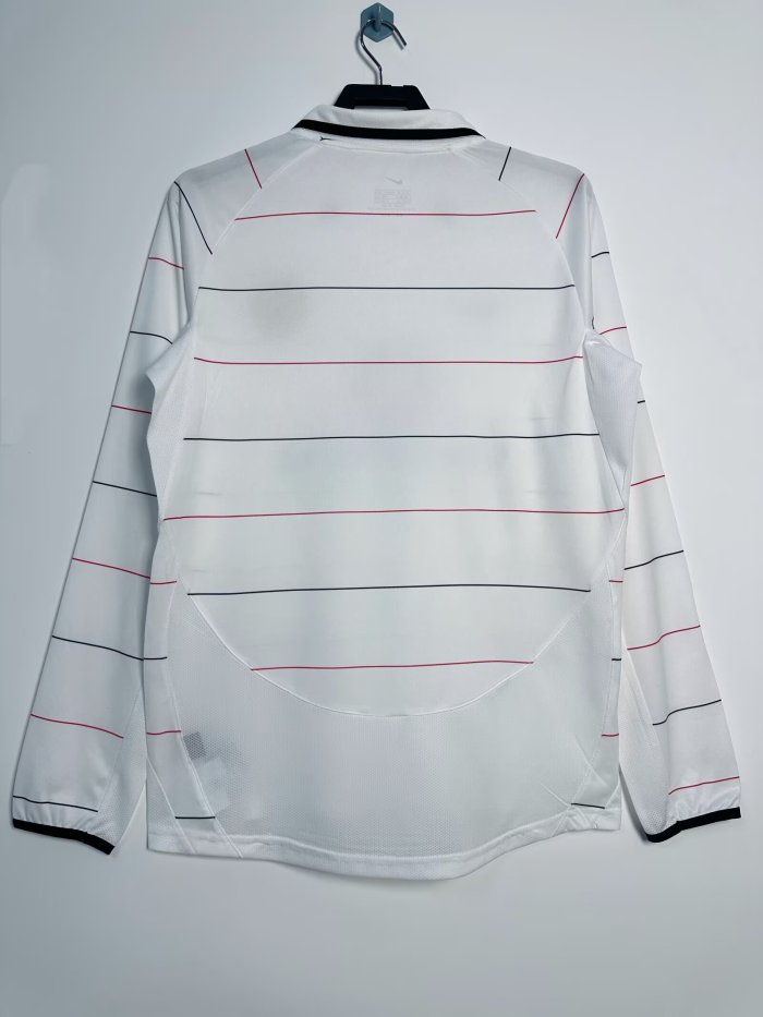 Manchester United Away Long Sleeve Retro Jersey 2003/05