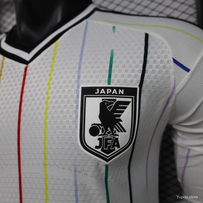 Japan 2026 World Cup Player Version Away Long Sleeve Men Jersey