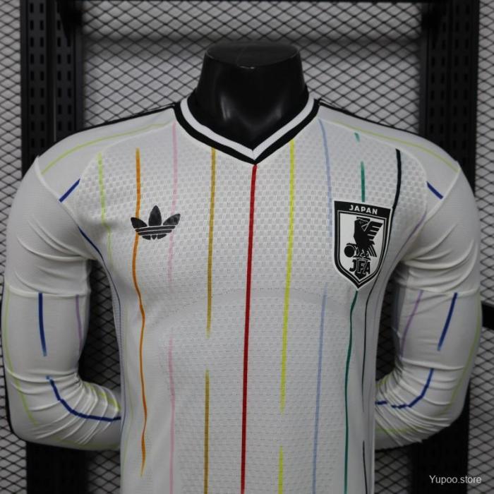 Japan 2026 World Cup Player Version Away Long Sleeve Men Jersey