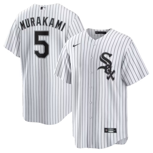 Chicago White Sox Munetaka Murakami Nike White Home Replica Jersey