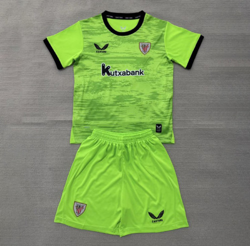 Athletic Bilbao Green Goalkeeper Men Jersey Suit 26/27