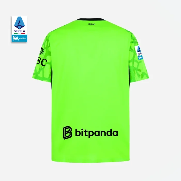 AC Milan Green Goalkeeper Men Jersey Suit 26/27