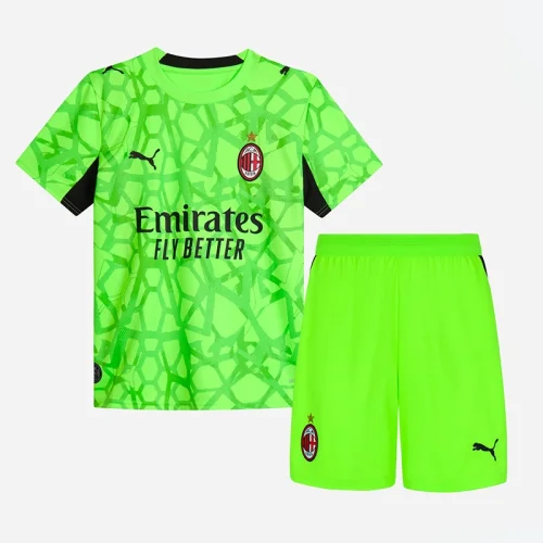 AC Milan Green Goalkeeper Kids Suit 26/27