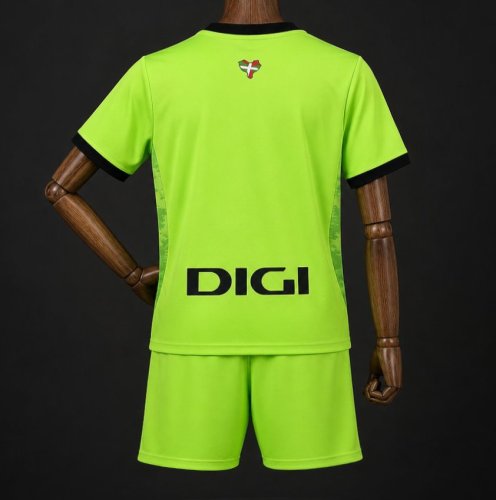 Athletic Bilbao Green Goalkeeper Kids Suit 26/27