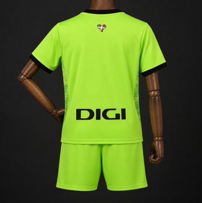 Athletic Bilbao Green Goalkeeper Kids Suit 26/27