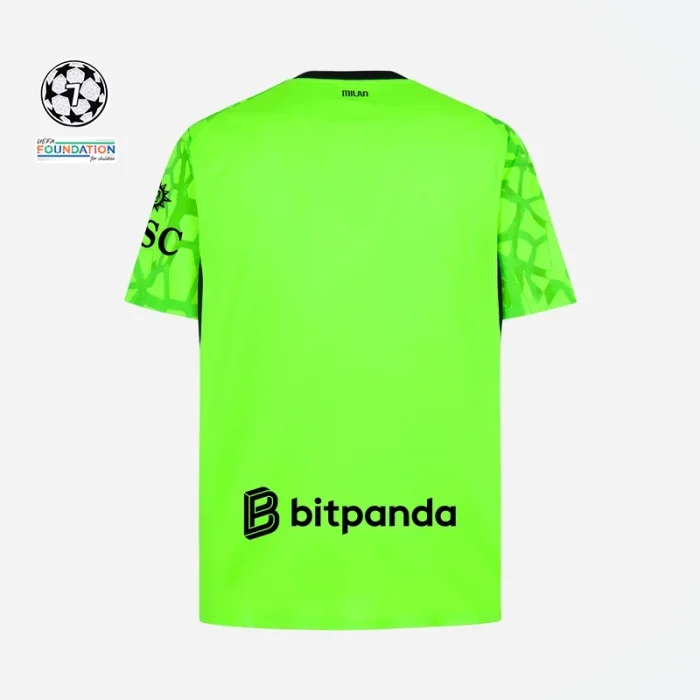 AC Milan Green Goalkeeper Men Jersey Suit 26/27