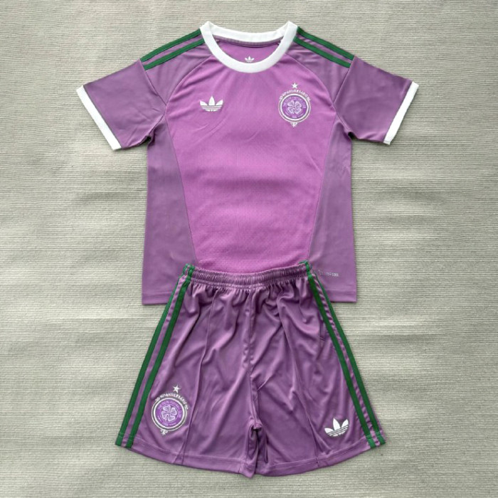 Celtic Away Goalkeeper Kids Suit 26/27