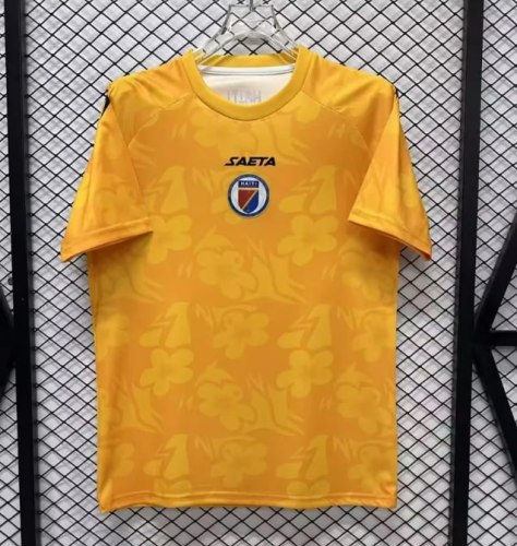 Haiti 2026 World Cup Yellow Goalkeeper Man Jersey