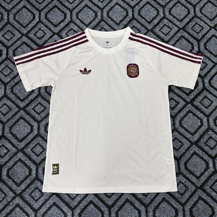Spain 2026 White Man Jersey