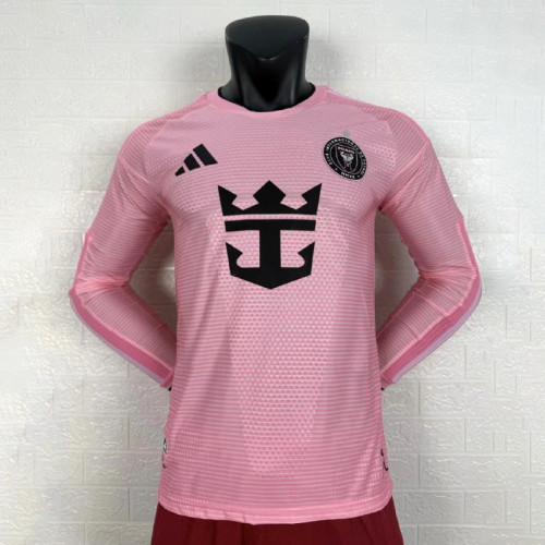 Inter Miami Home Player Long Sleeve Man Jersey 26/27