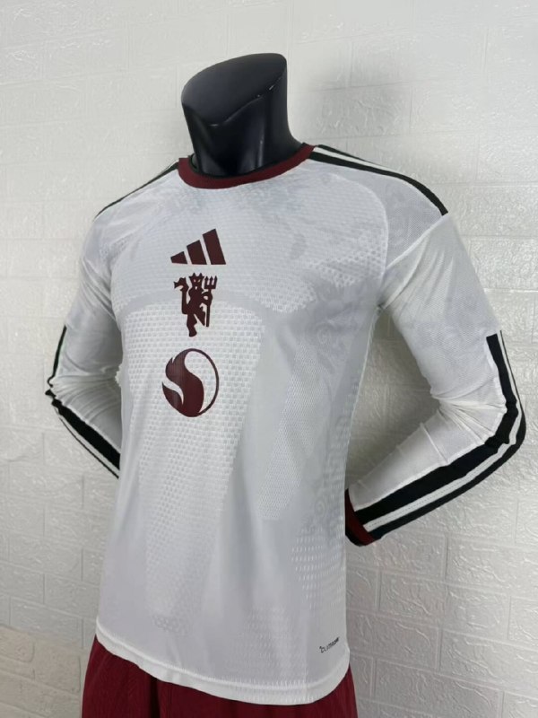 Manchester United Third Player Long Sleeve Jersey 26/27