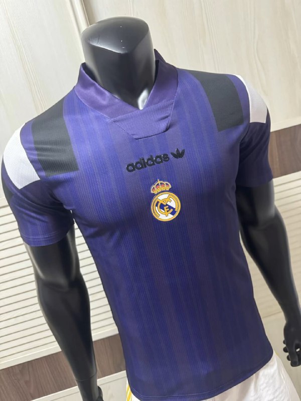Real Madrid EQT Purple Men Player Jersey 26/27
