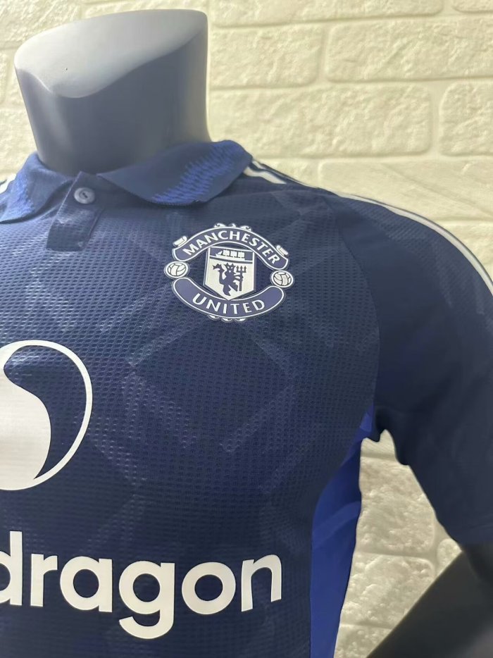 Manchester United Away Player Jersey 24-25 (Only 2XL）