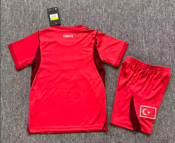 Turkey 2026 World Cup Home Kids Suit