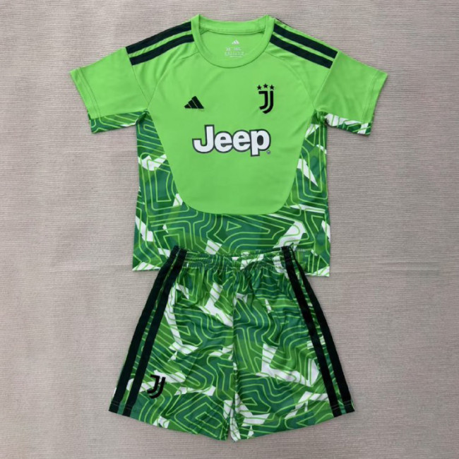 Juventus Green Goalkeeper Kids Suit 26/27