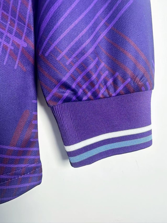 Fiorentina Home Long Sleeve Retro Jersey 92/93