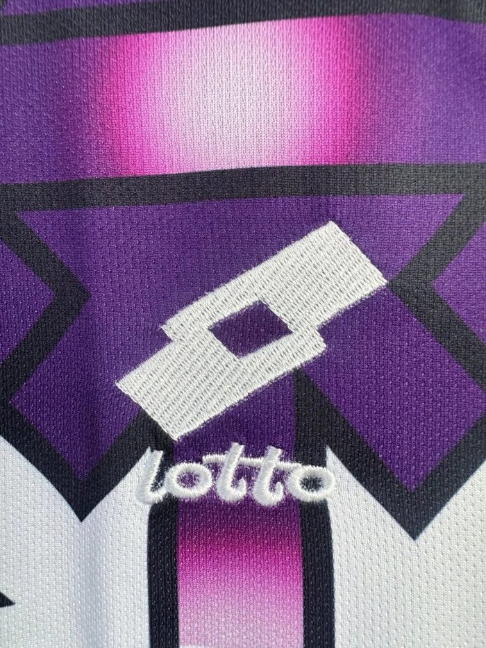 Fiorentina Away Long Sleeve Retro Jersey 92/93