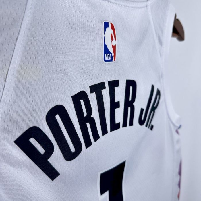 Michael Porter Jr. Denver Nuggets  City Edition 2024/25 Swingman Jersey White