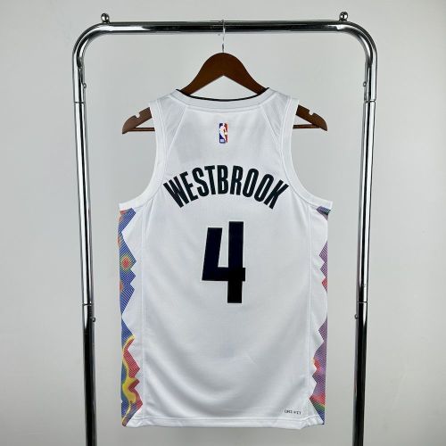 Russell Westbrook Denver Nuggets City Edition 2024/25 Swingman Jersey White