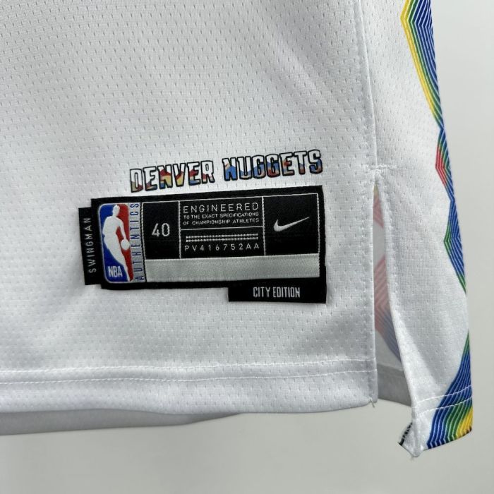 Russell Westbrook Denver Nuggets City Edition 2024/25 Swingman Jersey White