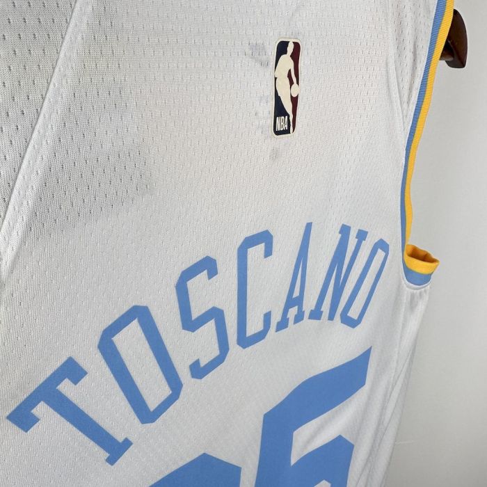 Juan Toscano-Anderson  Los Angeles Lakers Classic Edition 2023/24 Swingman Jersey  Retro White